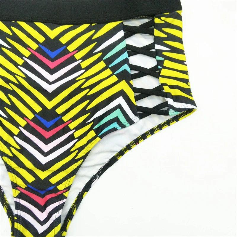 Большой Размеры купальник толстые 4XL Высокая талия Купальник Плюс большой грудью