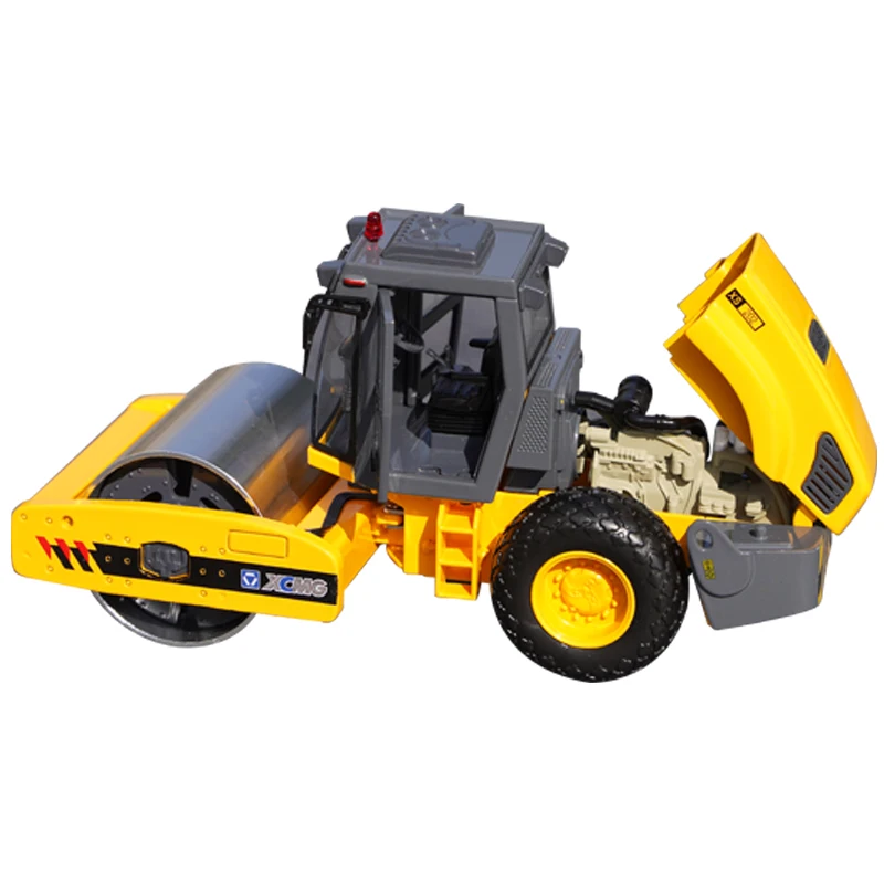 

Original factory 1:35 XCM G XS202 Diecast Roadroller models zinc alloy construction machinery alloy model for gift