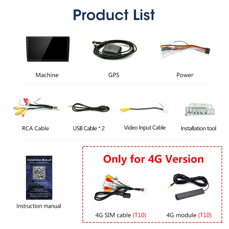 Vtopek 10.1" DSP Android 10 Universal Car Radio Multimedia Video Player Navigation GPS for Nissan Kia Honda VW 2 din Stereo |