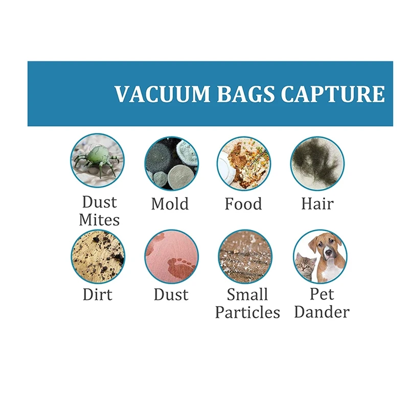 

10 Pack Replacement Vacuum Cleaner Dust Bags,Fit for Miele FJM/GN Series C3,S2,S5,S8 Series Canister Vacuum Cleaner