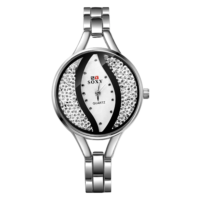 

Women Watches Top Brand Luxury Ladies Stainless Steel Watches Women Creative Eye Design Ladies Clock Relogio Feminino