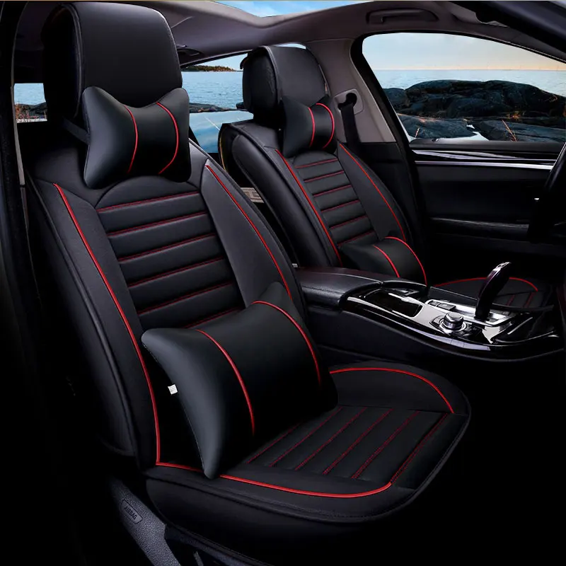 Универсальные автомобильные чехлы на сиденья для Alfa Romeo 147 156 159 166 Giulia Giulietta Mito Stelvio