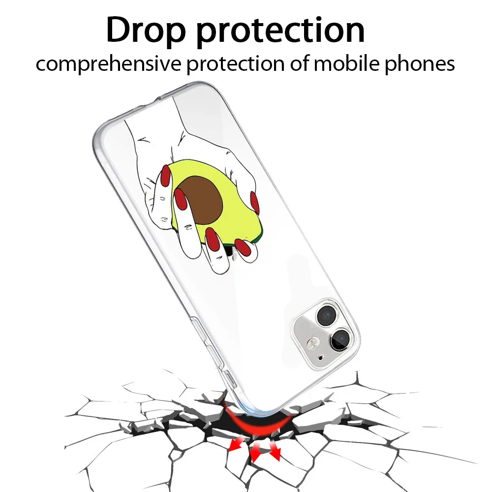 Ciciber чехол для телефона Iphone 11 iPhone Pro XR 7 X XS MAX 8 6 6S Plus 5 5S SE 2020 силиконовый с фруктовым