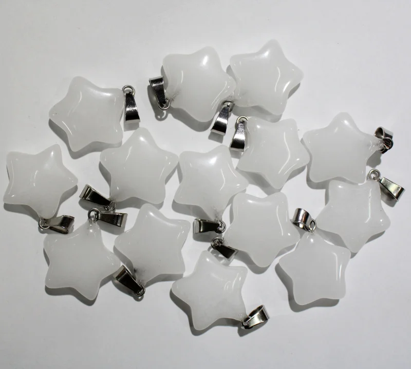 Оптовая продажа 24 шт. подвеска из натурального камня авантюрин пентаграмма