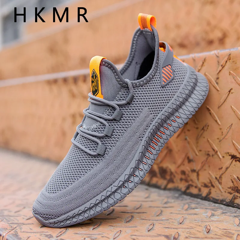 

Мужские легкие кроссовки, черные дышащие кроссовки с сетчатым верхом, брендовая Дизайнерская обувь для тренировок, размер 44, 2021