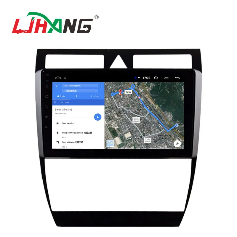 LJHANG Car Multimedia Player Android 10 For Audi A6 S6 RS6 GPS Navigation Radio Stereo WIFI Headunit RDS Automotive Video FM | Автомобили