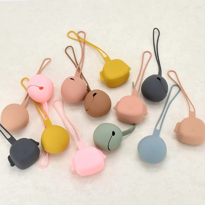 

Portable Baby Silicone Pacifier Case Infant Soother Holder Dummy Box Travel Nipple Storage Container Case for Newborn