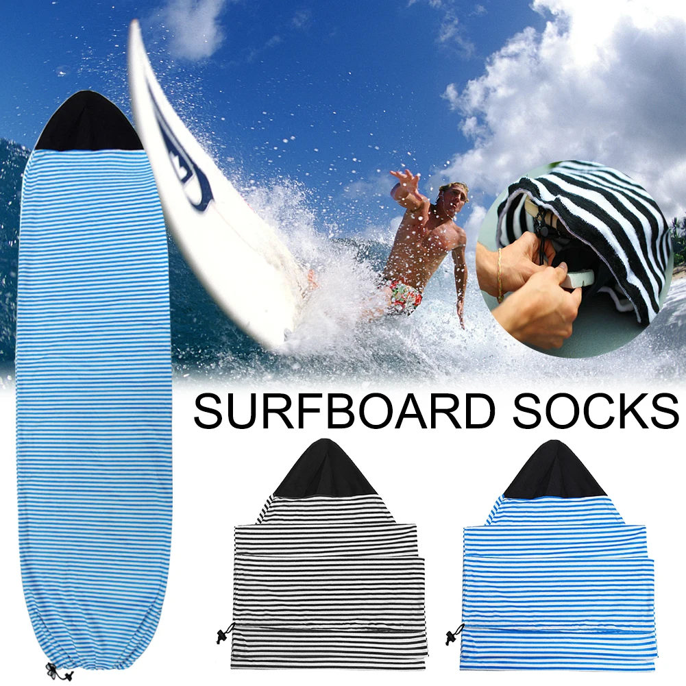 

Surf Cover Surfboard Cover Snowboard Cover Qick - Dry Surfboard Socks Cover Surf Board Protective Storage Cover Case 6.3''/6.6'