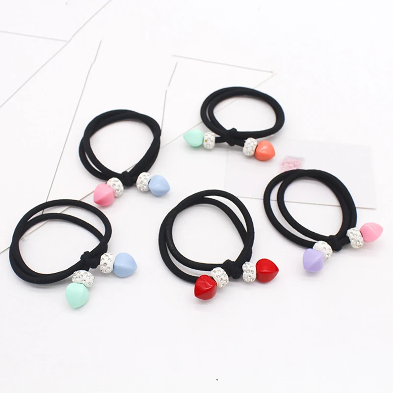 5 шт./партия новая модная разноцветная лента для волос женщин яркие цвета