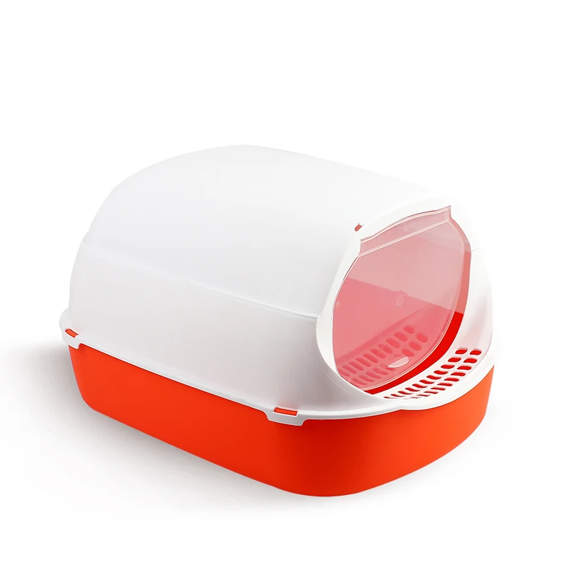 

Cat Totally/Completely /Semi-Closed Sandbox Kitten Bedpan Indoor Puppy Anti-Splash Toilet Pet Goods Deodorant Litter Box Tray