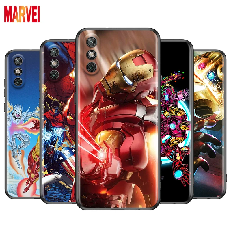 

Marvel Iron Man Hot For Huawei Y9S Y6S Y8S Y9A Y7A Y8P Y7P Y5P Y6P Y7 Y6 Y5 Pro Prime 2020 2019 2018 Black Phone Case