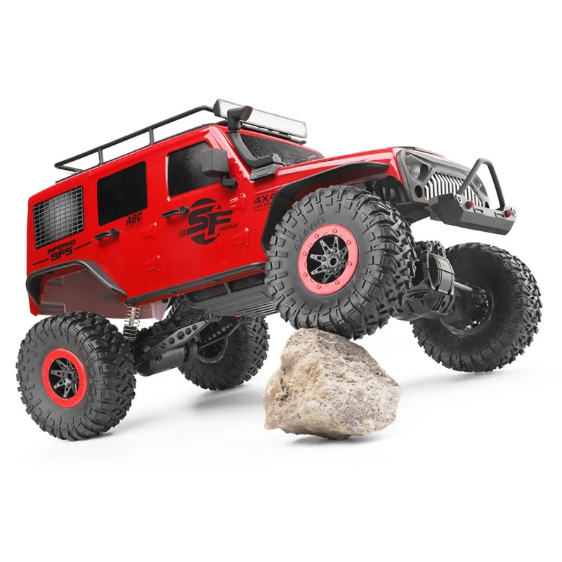 

Wltoys 104311 Радиоуправляемый автомобиль 1:10 2,4G 4WD 15 км/ч с дистанционным управлением Грузовик два мотора внедорожный гусеничный альпинистский а...