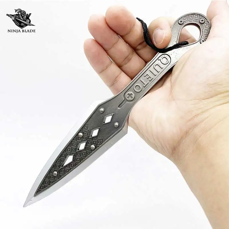 Металлический кинжал Apex Hero Wraith Kunai длинное оружие из сплава короткий косплей