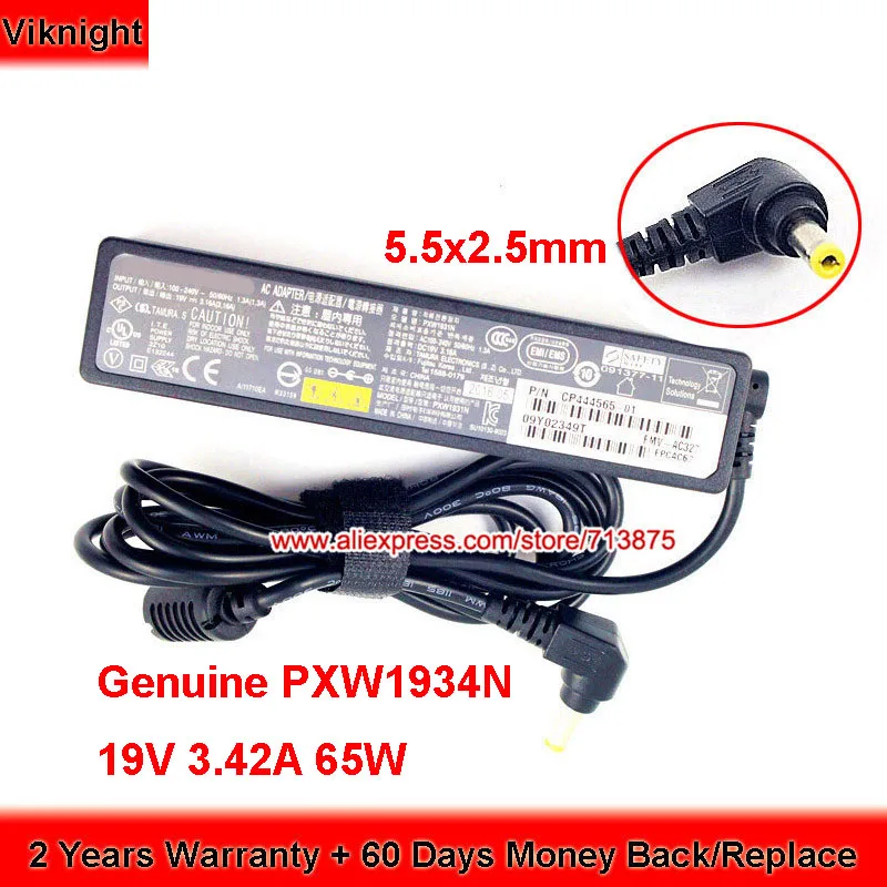 Адаптер для зарядного устройства Fujitsu Lifebook U554 E743 SH771|ac adapter charger|19v 3.42acharger 19v 3.42a |