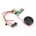 1 шт., детский и взрослый звукозаписываемый голосовой модуль для поздравительной открытки, музыкальный чип для разговора, музыкальный Рождественский подарок, лидер продаж