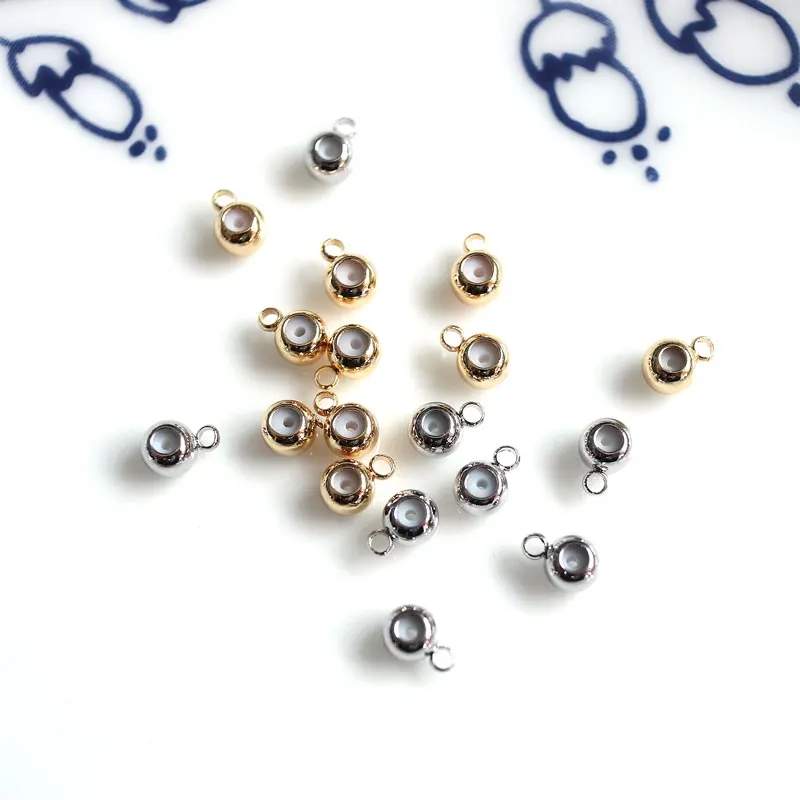 Оптовая продажа 10 шт./лот медные позолоченные платиновые силиконовые пробки