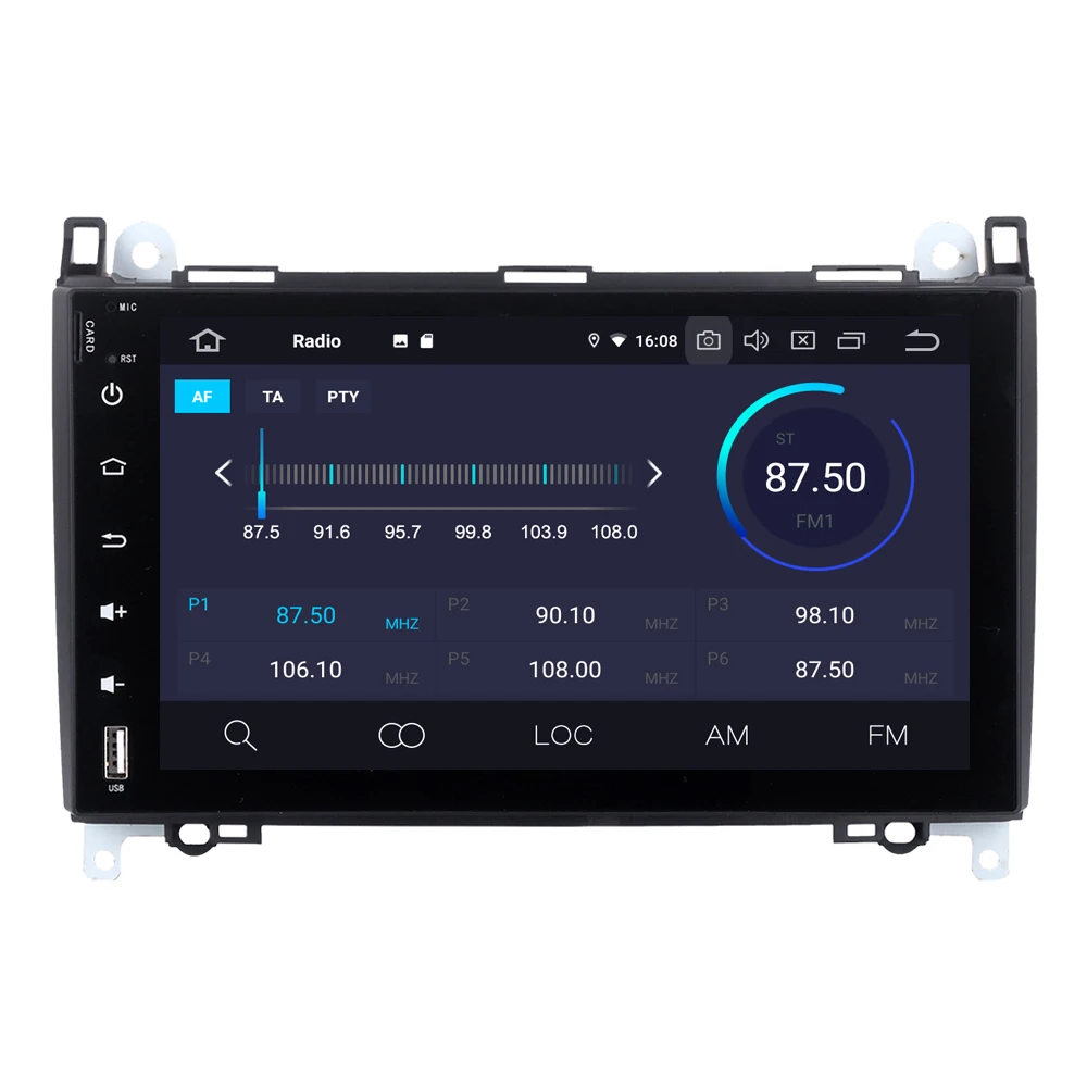 Автомагнитола для Mercedes W169 A150 A155 A160 A170 A180 Android 9 0 GPS-навигация навигация
