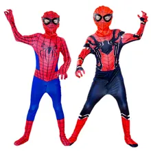 Child Spiderman/Deadpool/Venom/Panther Cosplay Costume Boy and Girl Halloween Carnival Avengers Tights Party Cosplay Jumpsuit