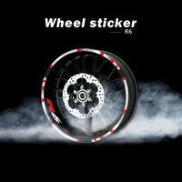 strips motorcycle wheel tire stickers car reflective rim tape motorbike bicycle auto decals for yamaha yzf r6 r6s yzfr6