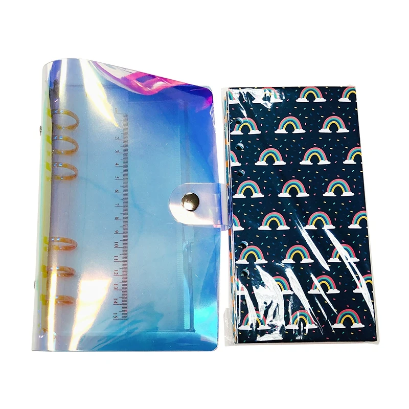 

1 Set Creative Budget Sheet Cash Envelopes Kit Unique Pattern Waterproof Budget Envelopes Kit Storage Bag for Gift