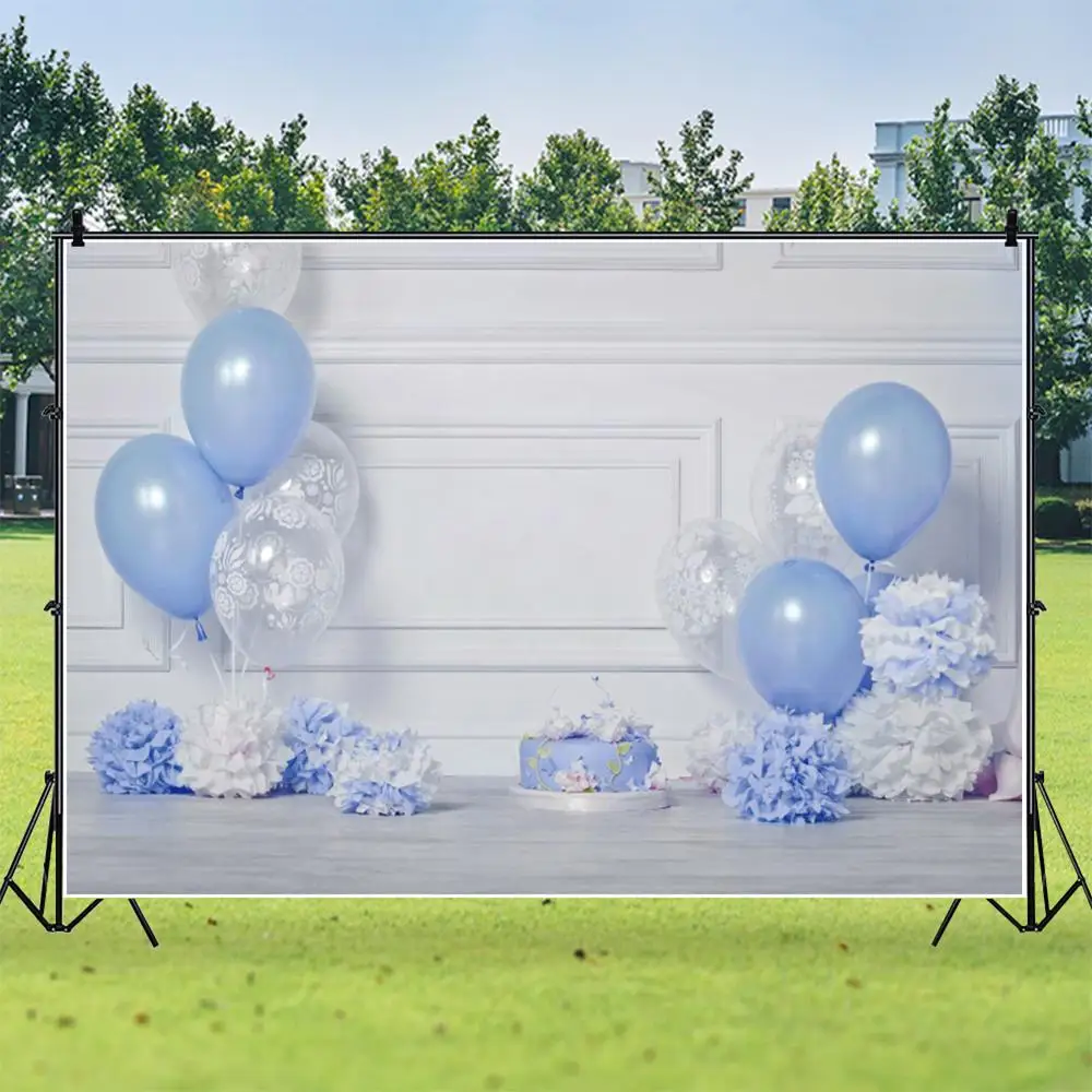 Виниловый фон Yeele для фотосъемки новорожденных мальчиков на день рождения с