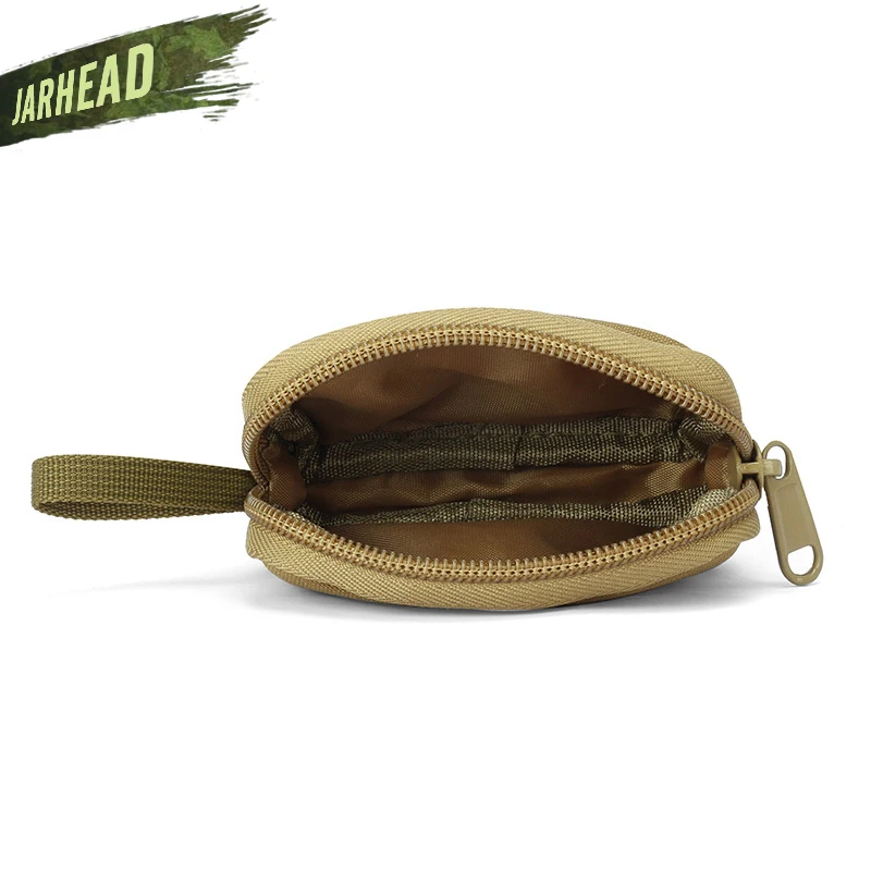 Outdoor Square coin purse Headset Bag Small MOLLE Accessory pocket Key Case For Backpack Belt Vest Accessories | Спорт и развлечения