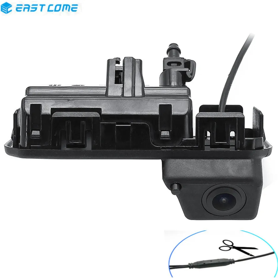 Камера заднего вида HD 1080P рыбий глаз ручка багажника для Audi Q2 Q3 Q5 A5 A6 VW Passat Bora Skoda karoq