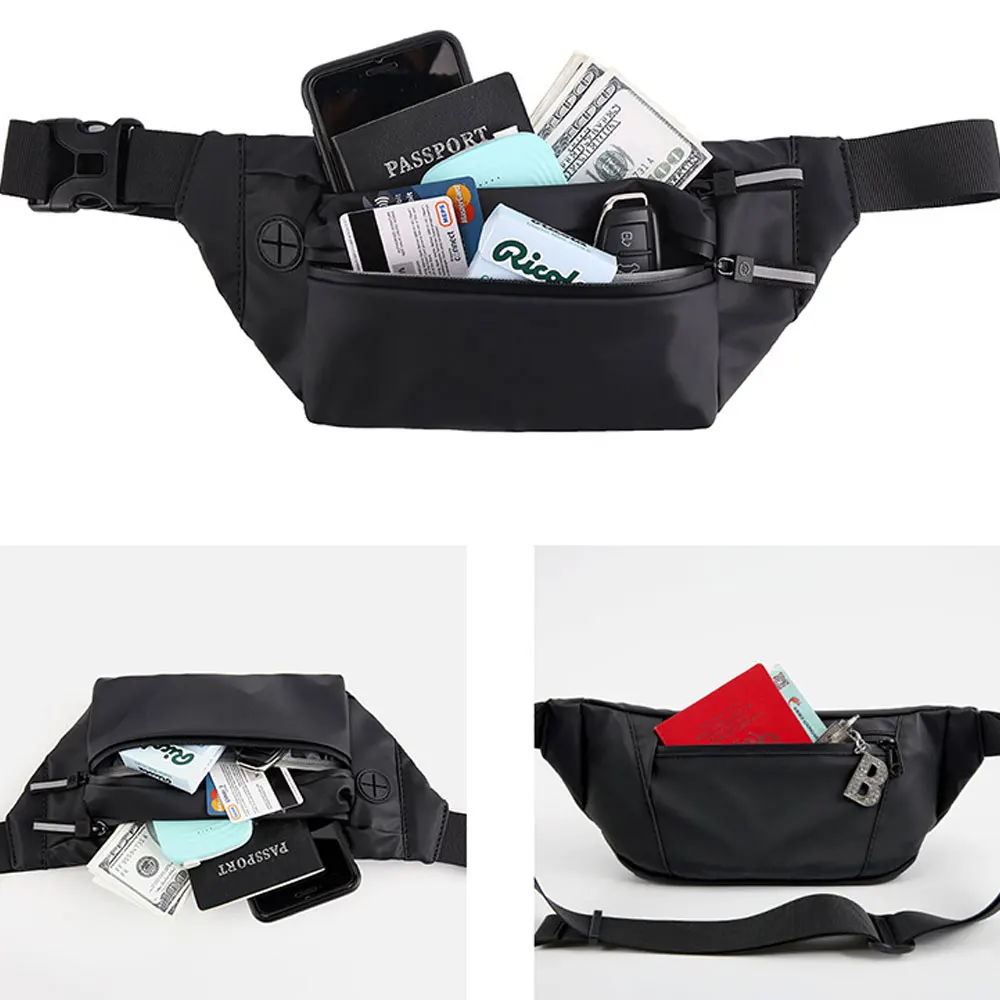 

Waist Bag Waterproof Phone Belt Travel Running Fanny Pack Water Bottle Waist Storage Pounch For Men Women Outdoor Bag