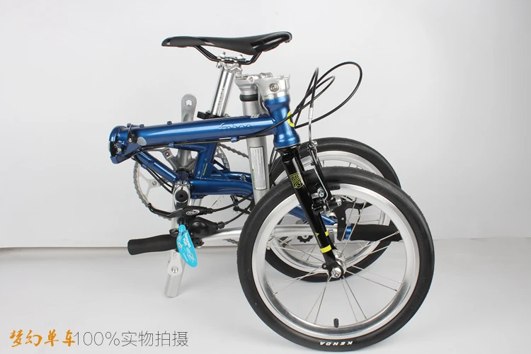 Fnhon FCG1609 складной велосипед 16 дюймов Minivelo CR-MO сталь V тормоз 9 скоростей городской Commuter велосипед для Shimano Shift ретро досуг BMX