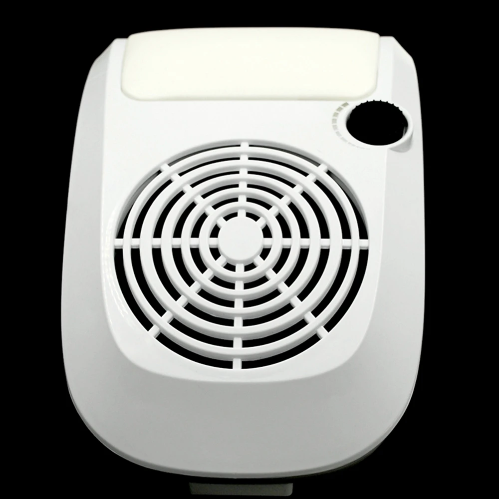 Белый пылесос KADS для ногтей малошумный маникюрный аппарат с высокой мощностью