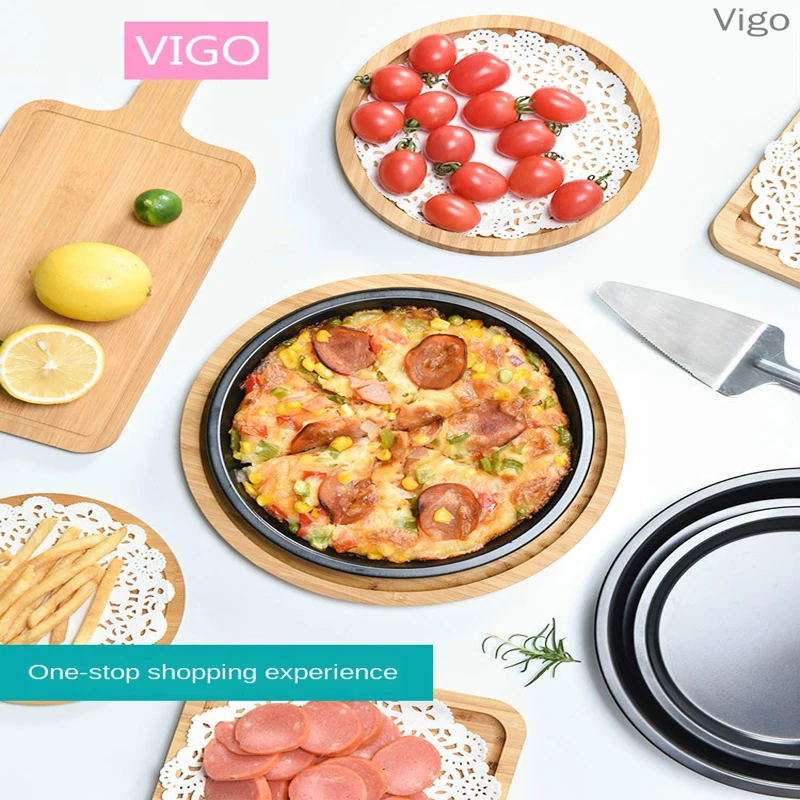 Бамбуковый деревянный кухонный поднос бытовые выпечки тарелка стейк пластина