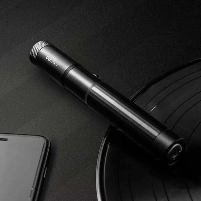 Xiaomi deli High Power Single point laser pointer 200M Pointer Burning Presenter Remote Lazer Safety Lock for Office Learning |