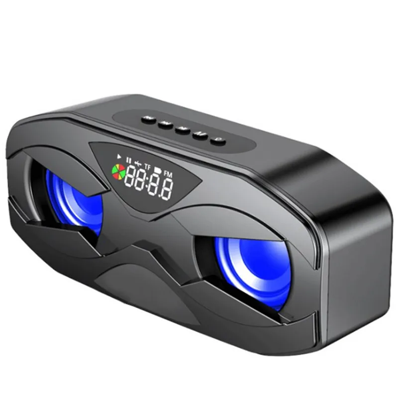 

Colorful lighting wireless audio FM radio TF card U disk aux player stereo subwoofer speaker phone bluetooth music MP3 USB horn