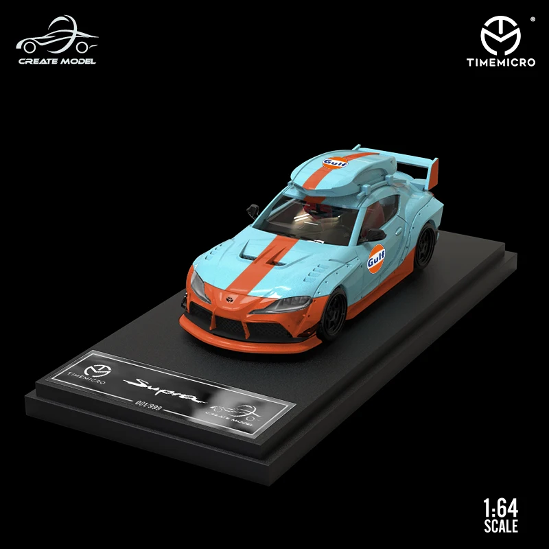 Модель автомобиля TimeMicro x CreateModel 1:64 Toyota Supra литый под давлением | Игрушки и хобби