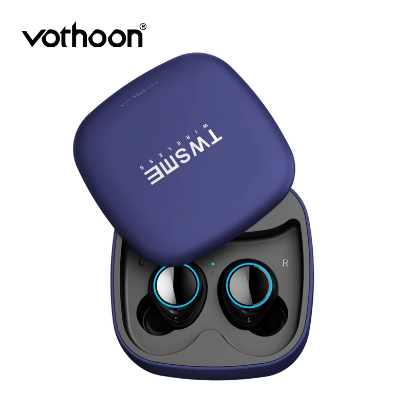 Беспроводные Bluetooth 5 0 наушники вкладыши Vothoon настоящие беспроводные мини