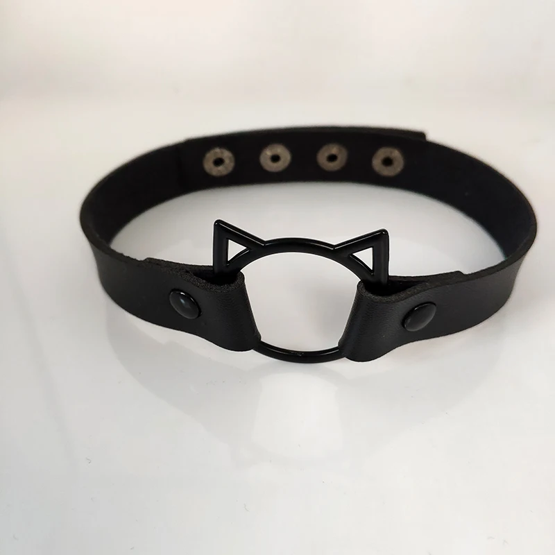 2021 популярный чокер в стиле Харадзюку панк колье из искусственной кожи ручной