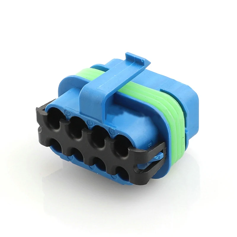 

2/5/10/20/50/100sets 8pin delphi auto plastic housing plug electric wiring harness cable waterproof connector