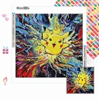 5D алмазная живопись сделай сам, аниме Покемон от Стрельца, галерея искусства, полная выкладка, наборы для вышивки крестиком, мозаичная вышивка, рукоделие, домашний декор