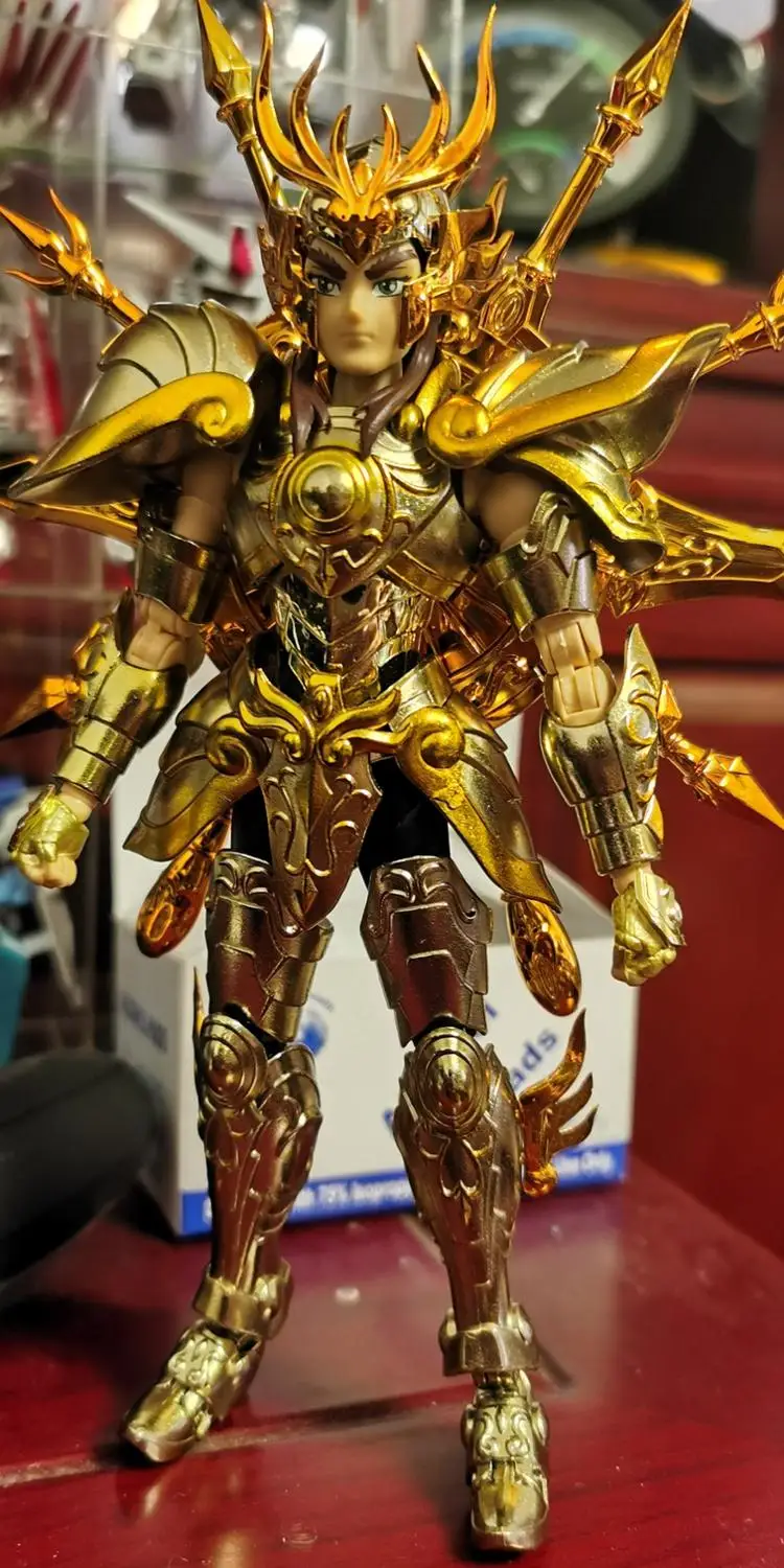 CS модель Saint Seiya Ткань Миф Soul of God SOG EX Gold Libra Dohko металлическая ткань SC014|Игровые