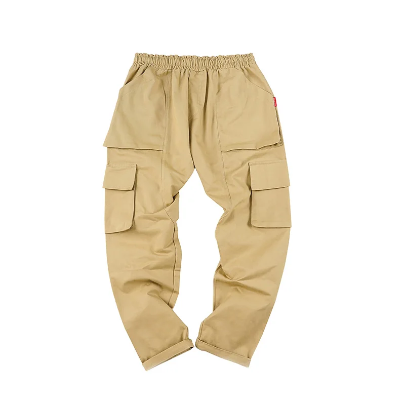 FUGOISM мужские боковые карманы брюки хип хоп лоскутные карго рваные спортивные