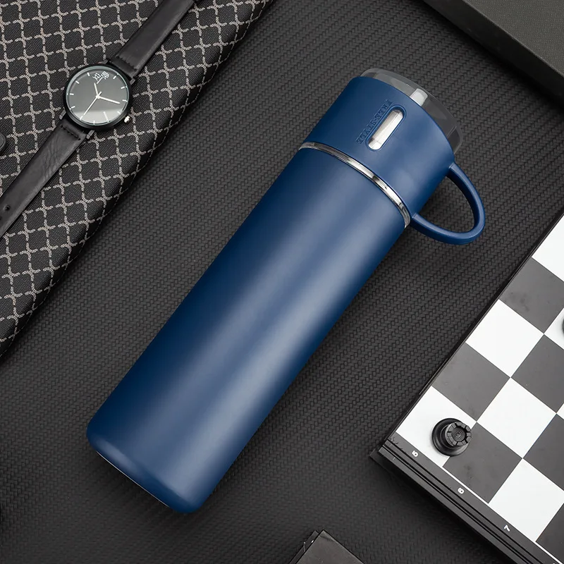 

Insulated Tumbler Coffee Mug Business Vacuum Thermos Protable Stainless Steel Tea Infuser Cup Bullet Thermos Trip Water Bottle