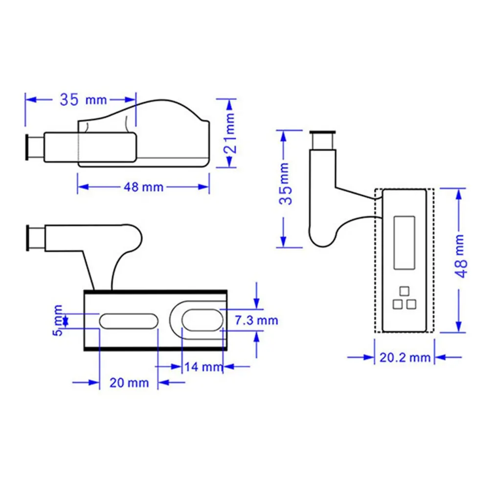 10/5/2 предмета и автоматическим петля для ЖК дисплея Шкаф Кабинет белый