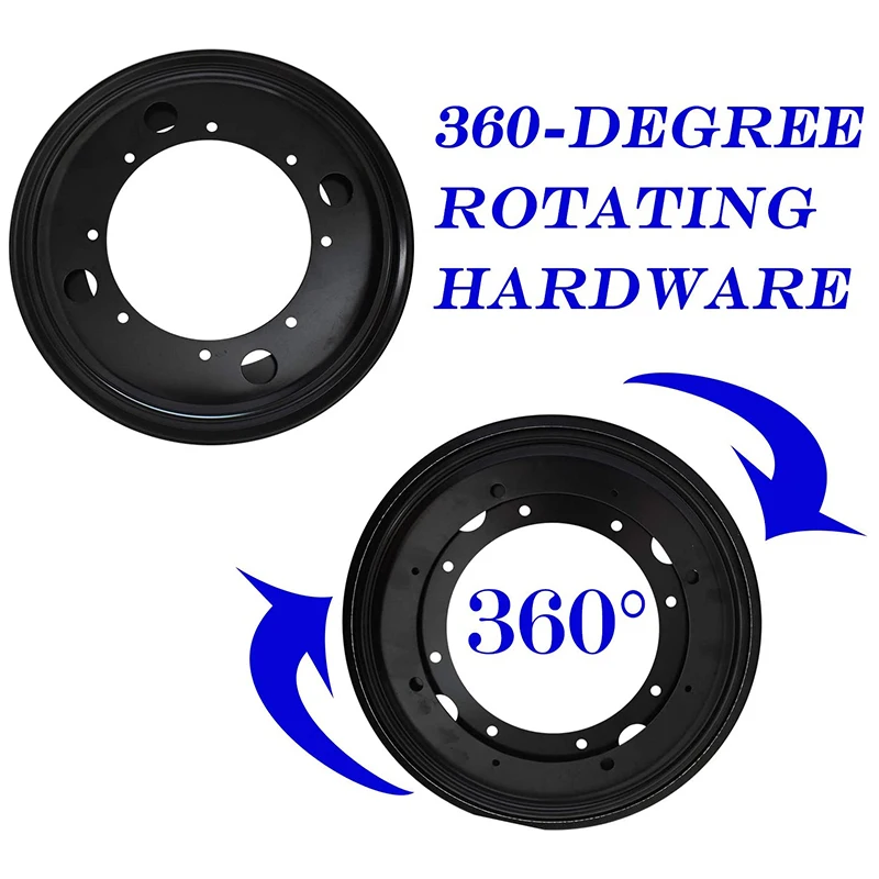 2 шт настольных подносов &quotленивая Сьюзан&quot аппаратное обеспечение 9 дюймов
