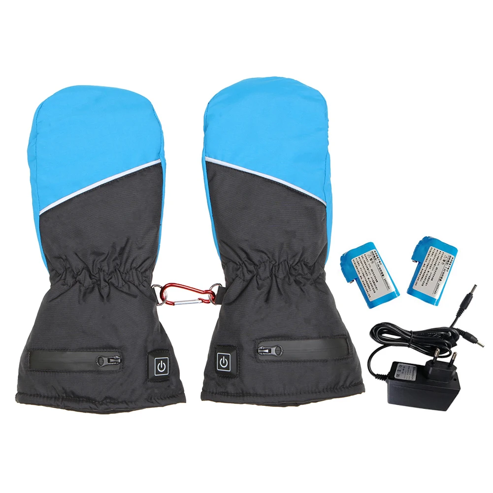 С подогревом приятные на ощупь варежки для женщин перчатки трехуровневая