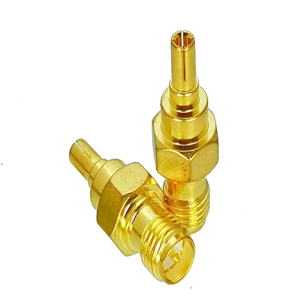 

2pcs RF adapter RP SMA female to CRC9 male RF adapter connector for 3G /4G USB Modem and Router antenna