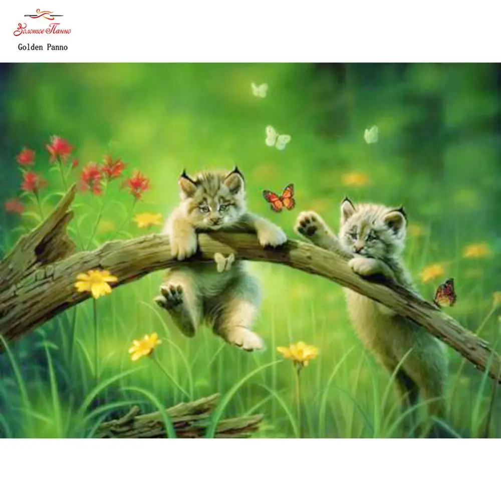 

Gato borboleta verde quadrado completo diy 5d diamante pintura kit animal diamante bordado mosaico ponto cruz lona