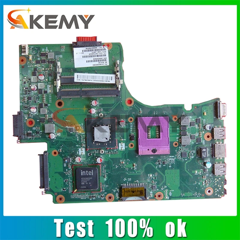 

AKEMY V000225020 For TOSHIBA Satelite C650 Notebook Mainboard 6050A2355301-MB-A03 GL40 DDR3 Laptop motherboard