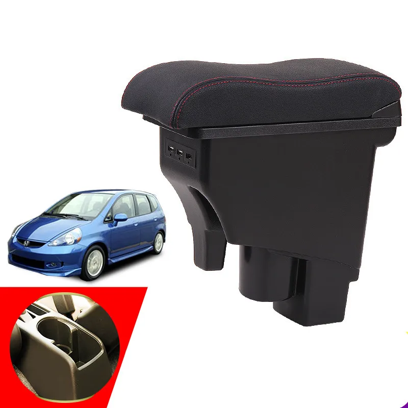 Подлокотник для Honda Fit Jazz с USB интерфейсом 2004 2007|Подлокотники| |