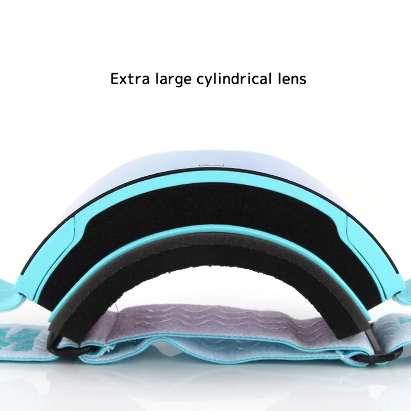 

Double Anti-fog Ski Goggles Snow Skiing Snowboard Motocross Safe Goggles Anti - Wind, Anti - Fog, Eye Protection