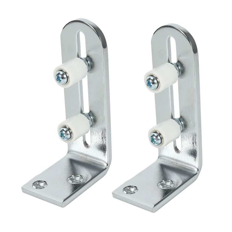 2X Floor Guide for Bottom Of Sliding Barn Doors Adjustable Wall Mount Stay Roller Ball Bearings | Обустройство дома